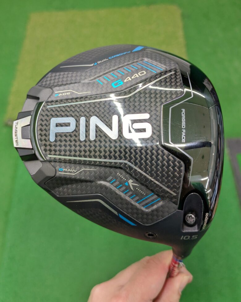 G440Kドライバー　ソールデザイン