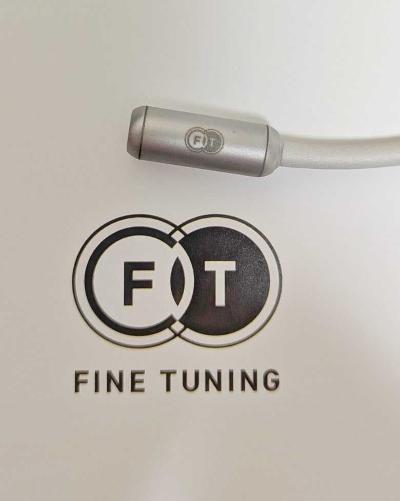 ファインチューニング　チタニウムネックレスカプセル部分②